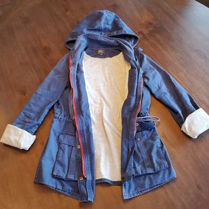 Market & Spruce Navy blue Utility jacket size M